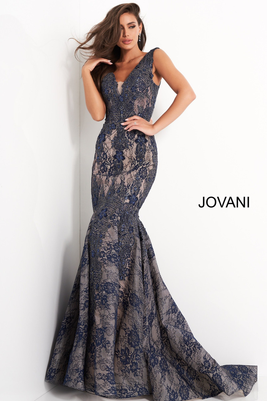 JVN by Jovani JVN23771 - Strapless Sequin Prom Dress – Couture Candy